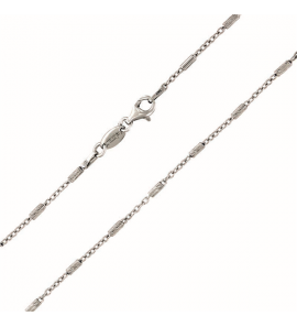 MY iMenso "cilindro" necklace (925/rhod-plated) 50cm - 1448