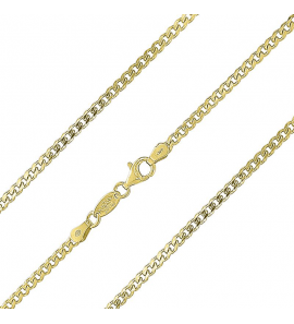 MY iMenso necklace "grumetta 2,7" (925/1Mgold-plated) 60cm - 1466