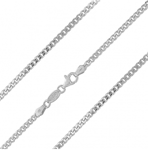 MY iMenso necklace "grumetta 2,7" 60cm (925/rhod-plated) - 1468