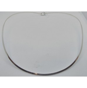 Zilver spangcollier 2.2 mm - 1480