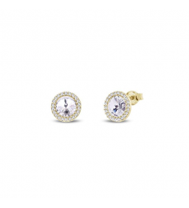 Spark VOGUE gilded Earrings Crystal - 1530