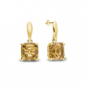 Spark LONDRA Earrings Gilded Light Colorado Topaz Ignite - 1531