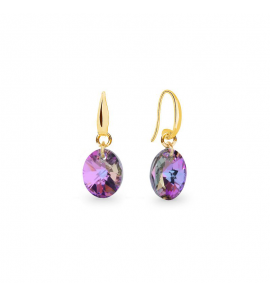 Spark Ribes Gilded Earrings Vitrail Light - 1534