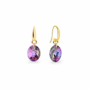 Spark Ribes Gilded Earrings Vitrail Light - 1534