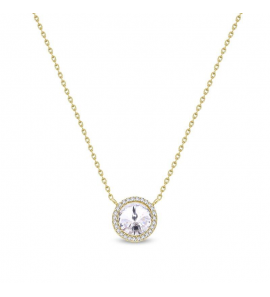 Spark VOGUE gilded Necklace Crystal - 1550