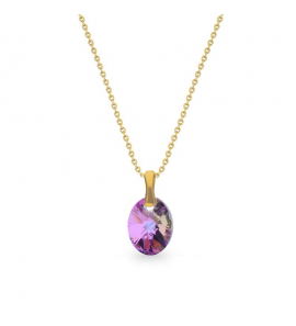 Spark Ribes Gilded Necklace Vitrail Light - 1554
