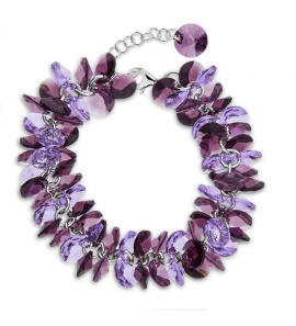Spark. Frou Frou Bracelet Iris, Violet, Amethyst - 1555