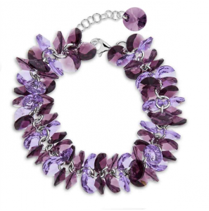 Spark. Frou Frou Bracelet Iris, Violet, Amethyst - 1555