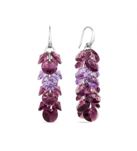 Spark. Frou Frou Earrings Iris, Violet, Amethyst - 1567