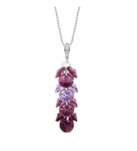 Spark. Frou Frou Necklace Iris, Violet, Amethyst - 1576