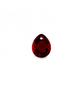 MY iMenso Carezza Goccy single stone "Ruby red CZ" faceted 15mm - 3230045