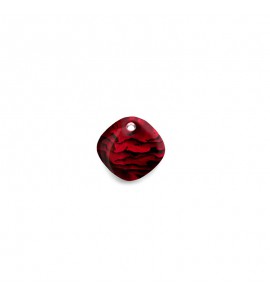 MY iMenso Carezza Quadrati single stone "abalone in red resin" 12mm - 3230055