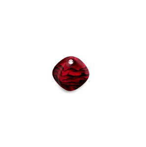 MY iMenso Carezza Quadrati single stone "abalone in red resin" 12mm - 3230055
