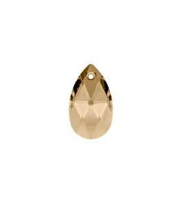 MY iMenso Carezza Pera single stone "Brillante crystal" "Golden Shadow" 22mm - 3230062