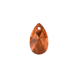 MY iMenso Carezza Pera single stone "Brillante crystal" "Smoked Amber" 22mm Op voorraad - 3230063