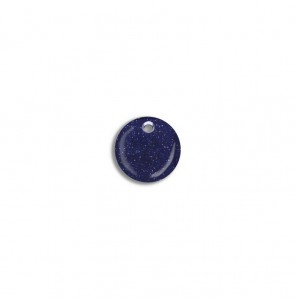 MY iMenso Carezza Round single stone "Blue Sand" 12mm (composite) - 3230084