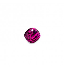 MY iMenso Carezza Quadrati single stone "abalone in purple resin" 12mm - 3230087