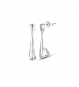 MY iMenso Carezza earstud Sphérique Plano for M&L stones (925/rhod-plated) - 3230090