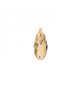 MY iMenso Carezza Briolette single stone "Brillante crystal" "Golden Shadow" 21mm - 3230101