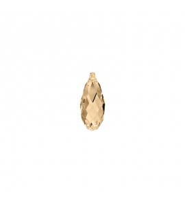 MY iMenso Carezza Briolette single stone "Brillante crystal" "Golden Shadow" 17mm - 3230102