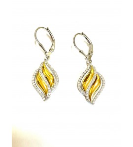 My iMenso ODM "Preziosi" earrings (925/0.5Hgold-plated) - 3230108