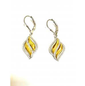 My iMenso ODM "Preziosi" earrings (925/0.5Hgold-plated) - 3230108