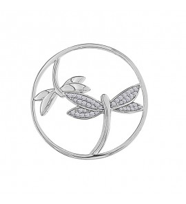 MY iMenso Grande (33mm) insignia fantasy "3D dragon fly" (925/rhod-plated) - 3230117