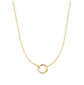 Ania  Haie Gld Mini Link CharmCh. Con. Neckl. - 3230151