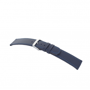 Happel lederband Louisville 16 mm donker blauw - 3230235