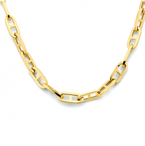 Goud armband vlakke hermes 7 mm 20 cm - 3230252