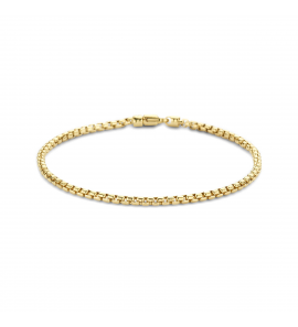 Goud armband rond venetiaans 3.8 mm 20 cm - 3230278