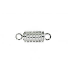 Zilver magneet sluiting fant . 6x11 mm - 3230287