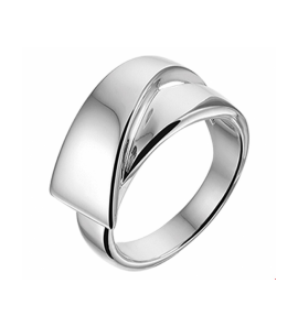 Zilver dames ring - 3240580