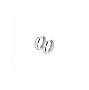 Goud wit klapoorringen gegoten - 3240045