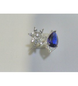 Zilver dames ring - 3230356