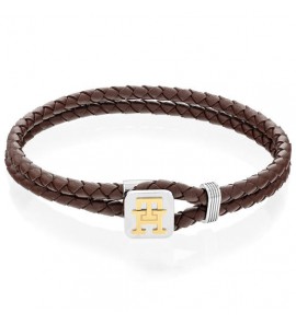 Armband - Leer - 19cm TOMMY HILFIGER ARMBAND - LEER - 19CM - 3230485