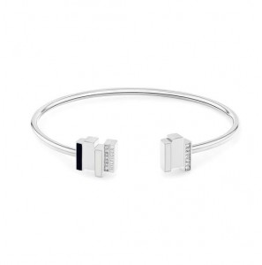 TOMMY HILFIGER BANGLE - STAAL - - 3230488