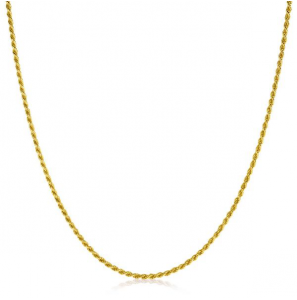ZINZI gold plated zilveren koord ketting ZILC-K42G - 3230497