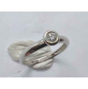 Wit Goud dames ring met 0.12 ct. TW-SI - 3230647