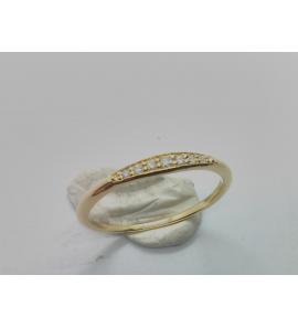 Goud dames ring met 0.06 ct. WE-SI - 3230653