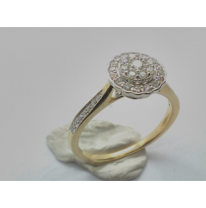 Goud dames ring met 0.40 ct. WE-SI - 3230654