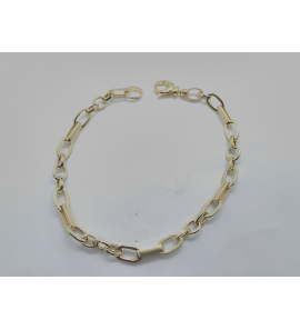 Goud armband fant. 19 cm - 3230661