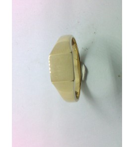 Goud dames monogram ring - 3230736