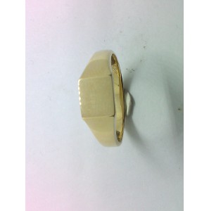 Goud dames monogram ring - 3230736
