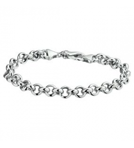 Zilver armband jasseron 7 mm 19,5 cm - 3230758