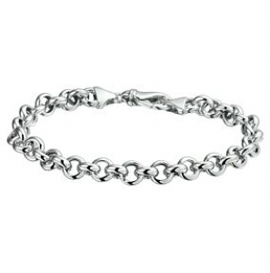 Zilver armband jasseron 7 mm 19,5 cm - 3230758