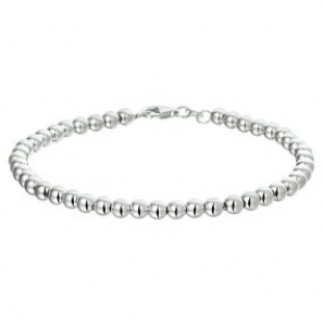armband bolletjes 4,0 mm 19 cm - 3230761