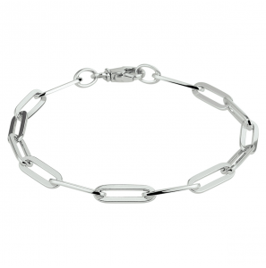 armband paperclip vierkante buis 5,0 mm 19 cm - 3230762