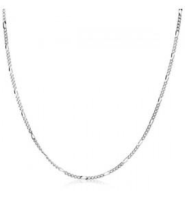 ZINZI zilveren figaro ketting ZILC-F45 - 3230947
