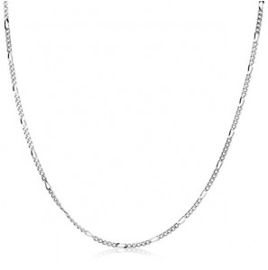 ZINZI zilveren figaro ketting ZILC-F45 - 3230947
